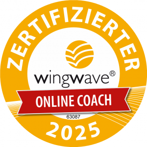 Siegel "zertifizierter Online Coach 2025"